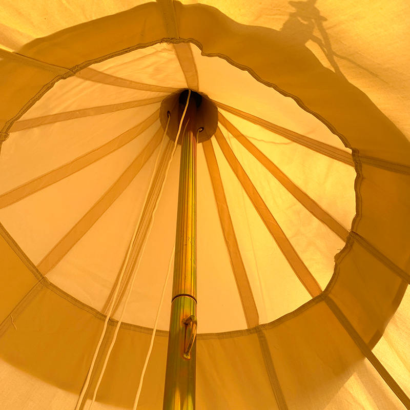 Phuball Canbhás Campála Teaghlaigh 4 Méadar Pola Aonair Tipi