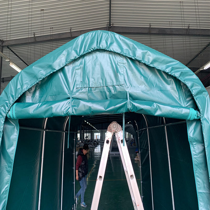 2.4x3.6 Rainproof PVC Ceannbhrat Car Inaistrithe Port