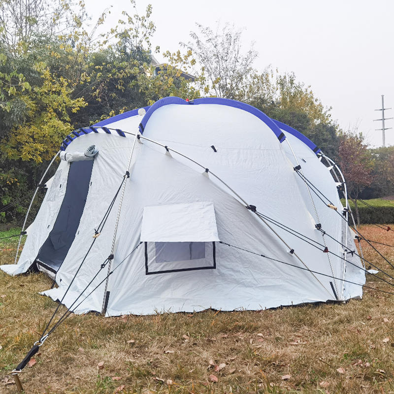 puball cruinneachán geodasach 5-duine féin-sheasamh puball geodasach teaghlaigh