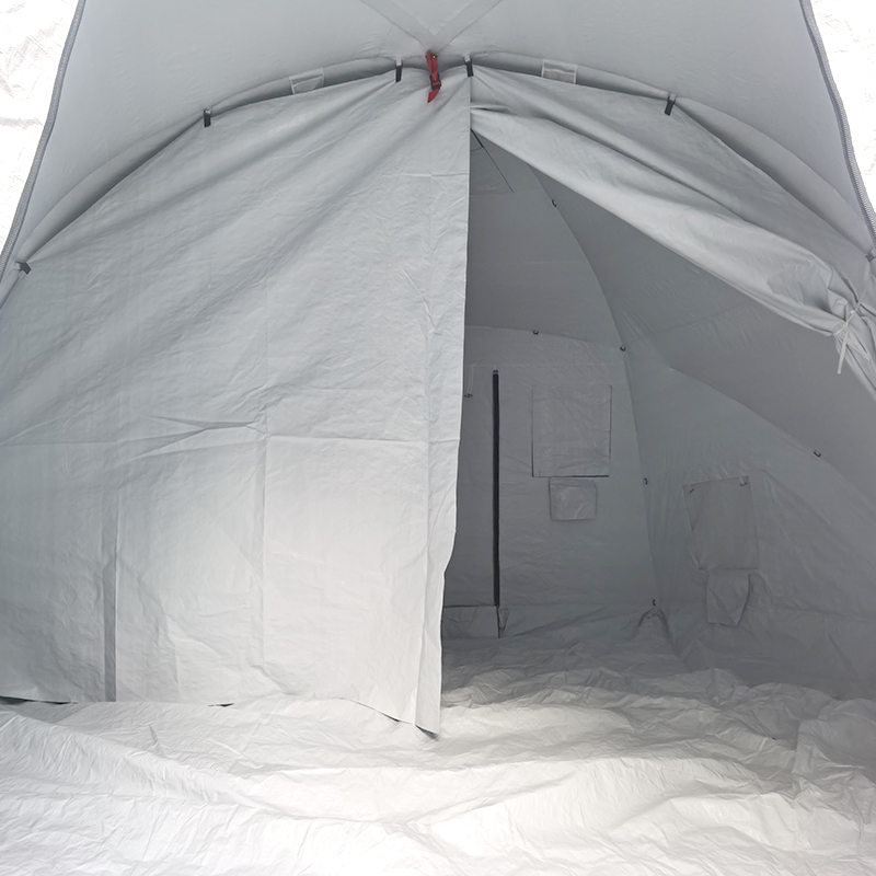 puball cruinneachán geodasach 5-duine féin-sheasamh puball geodasach teaghlaigh