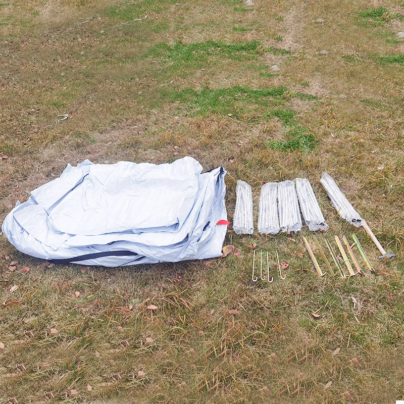 puball cruinneachán geodasach 5-duine féin-sheasamh puball geodasach teaghlaigh