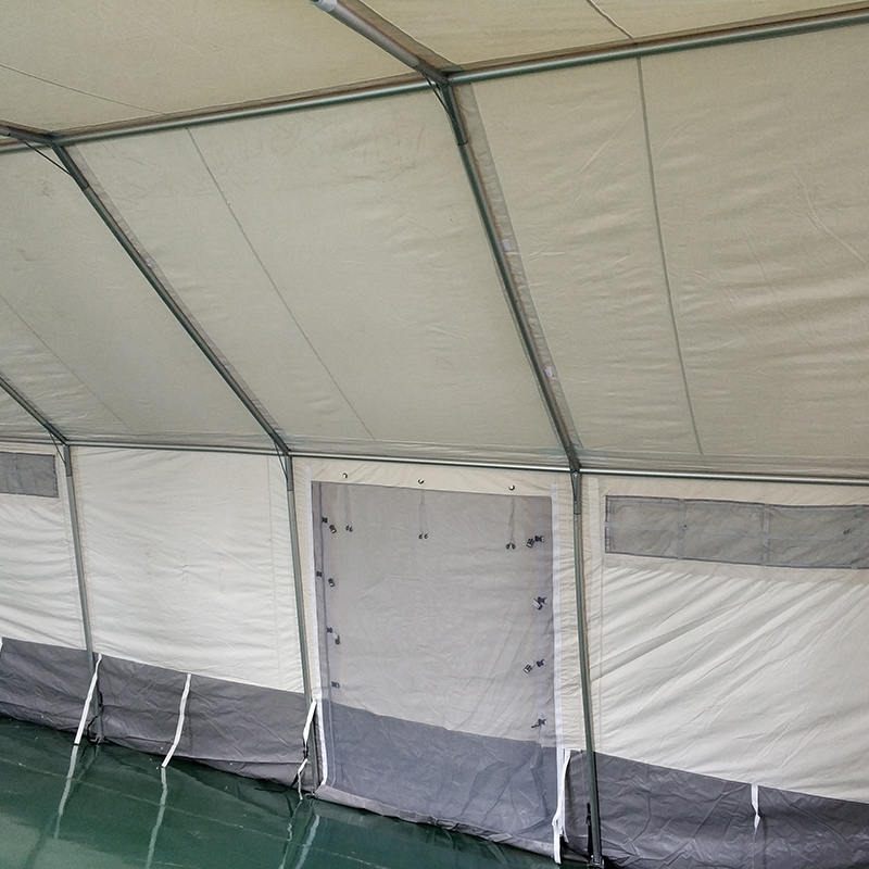 Caighdeán MSF/ICRC/IFRC 45m² Bunús Phuball Ilchuspóireach a Úsáidtear le haghaidh Scoile, Oifig, Clinic
