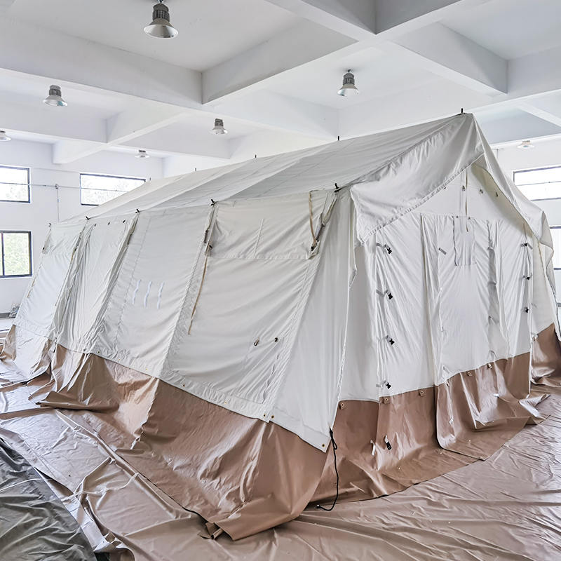 Caighdeán MSF/ICRC/IFRC 45m² Bunús Phuball Ilchuspóireach a Úsáidtear le haghaidh Scoile, Oifig, Clinic