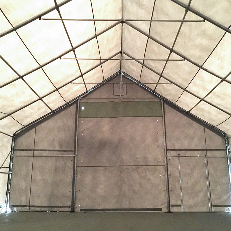 10X12m-3m PVC Puball Stórála Trádstórais Glas Dualgas Trom