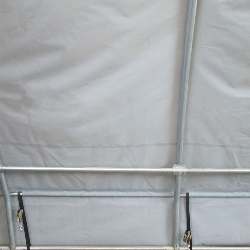 9x12m Saighead Phuball Stórála Droimneach, halla Phuball Leathchiorclach