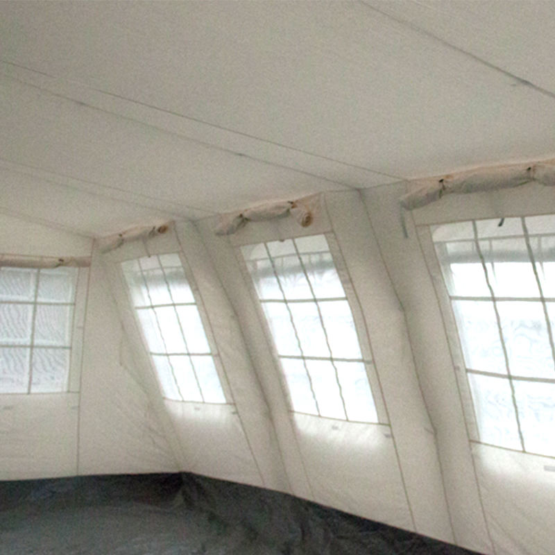 Caighdeán UNICEF 42m² Tent Huggy Ilchuspóireach retardant Dóiteáin