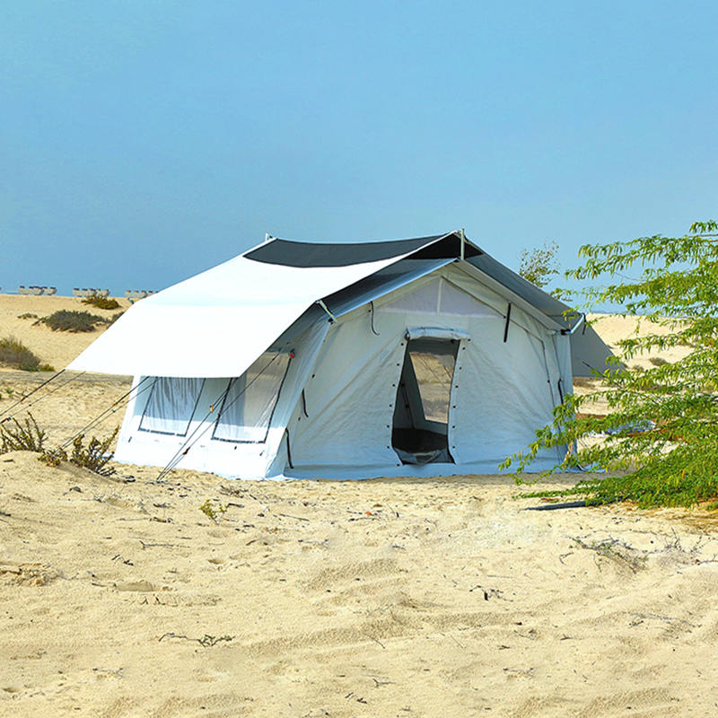 UNICEF Standard 24m² Phuball Mol Phuball Ilchuspóireach le Córas Aerála Dea