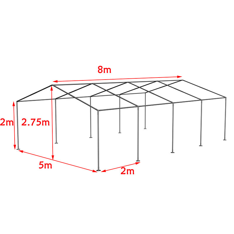 Tent Páirtí Corpoideachais Allamuigh Eacnamaíoch 5x8m