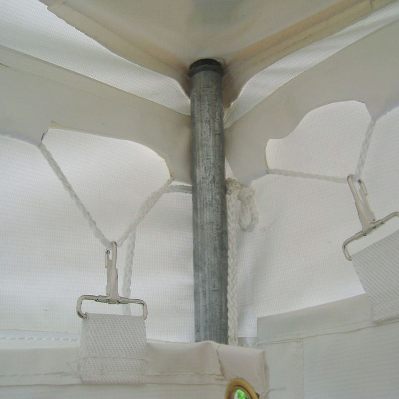 9X18m Traidisiúnta PVC Puball Pola Dleacht Trom