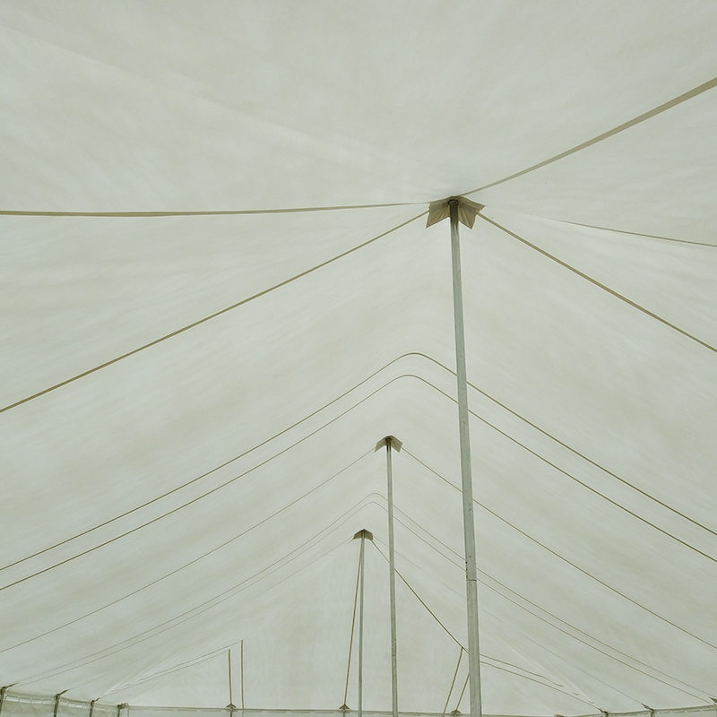 9X18m Traidisiúnta PVC Puball Pola Dleacht Trom