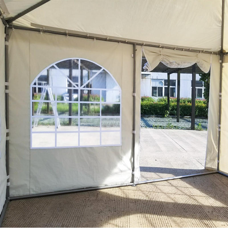 Marquee Cóisir Póstaí Pagoda Gazebo Traidisiúnta 4x4m