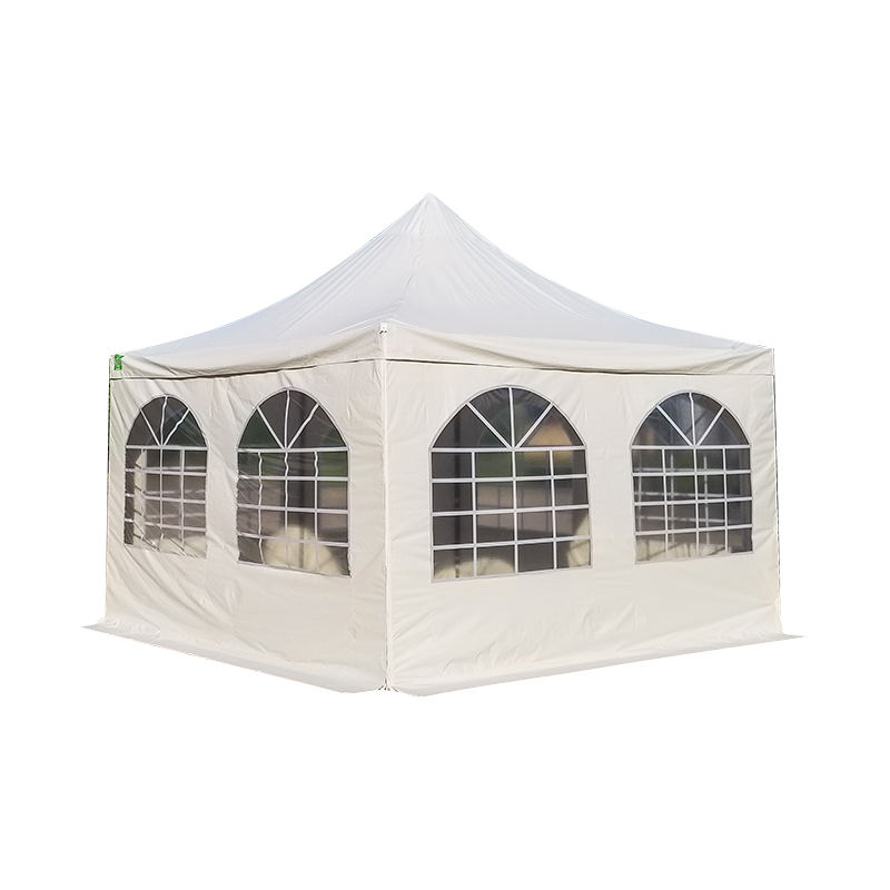 Marquee Cóisir Póstaí Pagoda Gazebo Traidisiúnta 4x4m
