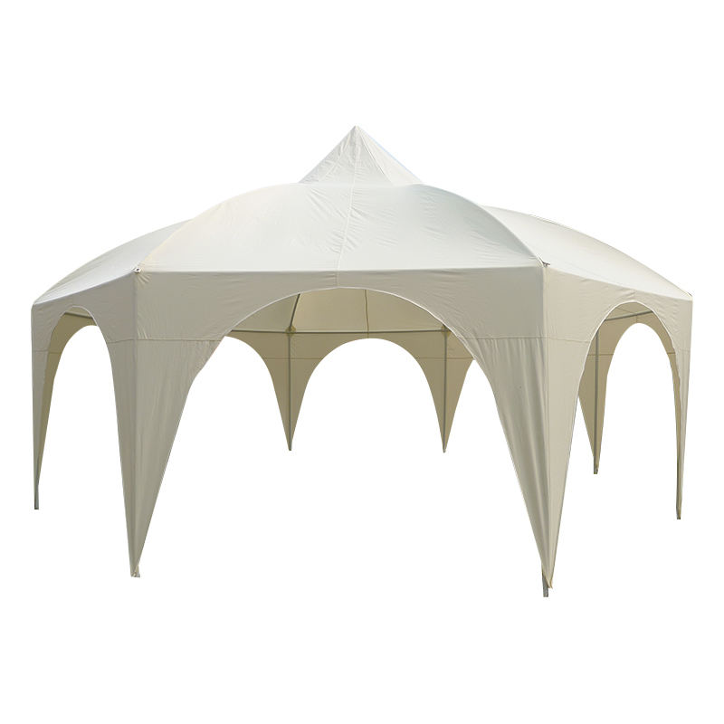Marquee Gairdín Pagoda Gazebo Traidisiúnta 6x6m