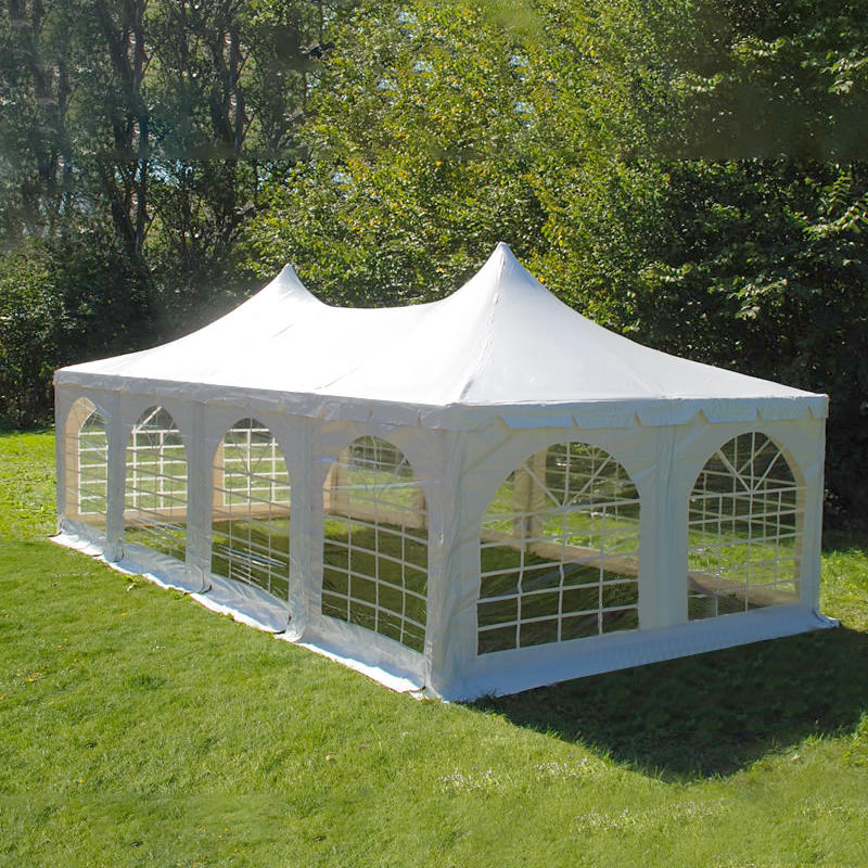 4x8-2.3m Marquee Cóisir Pagoda Buaic Dúbailte Lasmuigh