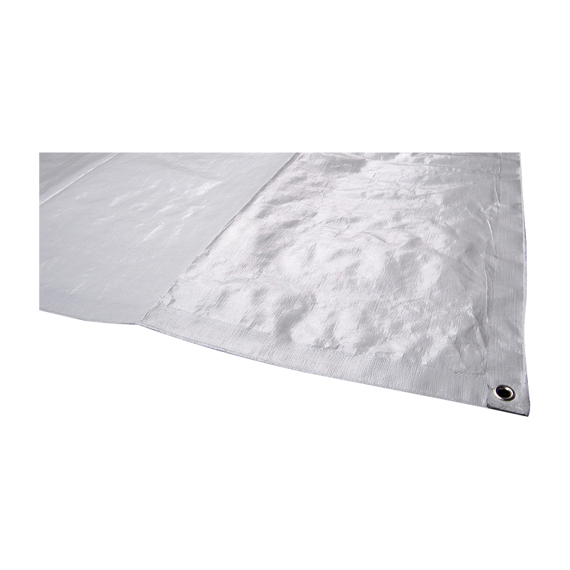 Tarpaulin Plaisteach Dubh HDPE Uigí 4x50m