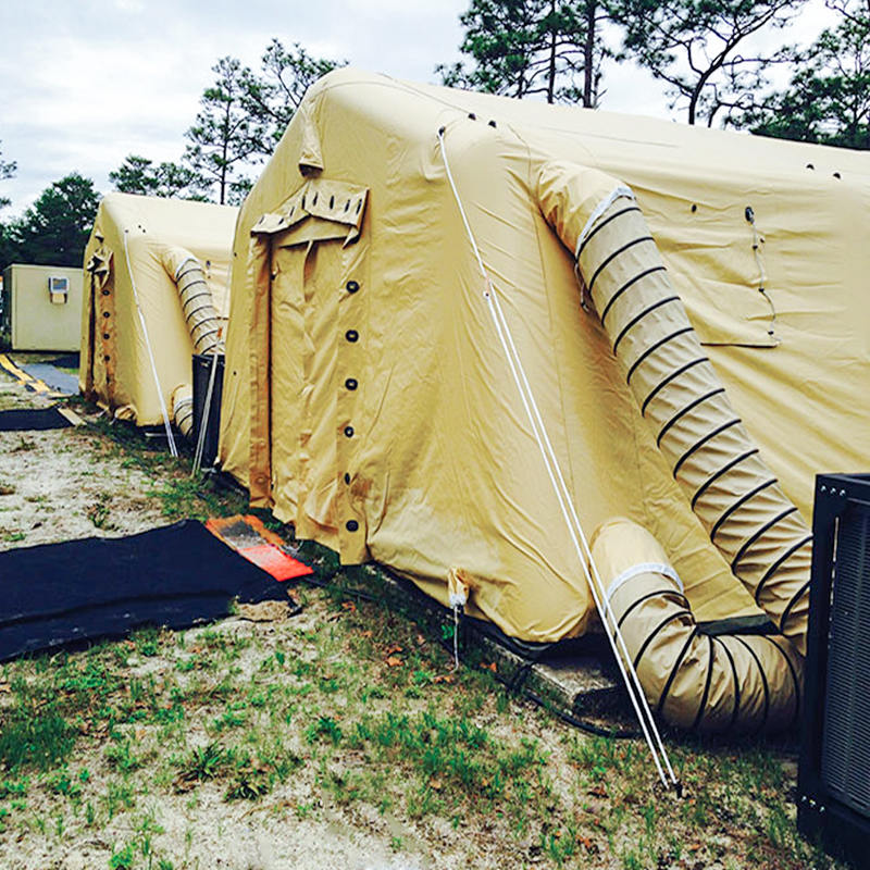 5.6x5.15m Imlonnú Mear Beag Ilchuspóireach Scáthláin Inséidte Íseal-Bhrú