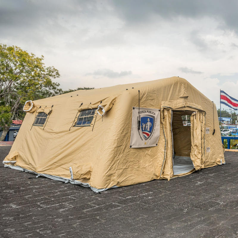 5.6x5.15m Imlonnú Mear Beag Ilchuspóireach Scáthláin Inséidte Íseal-Bhrú