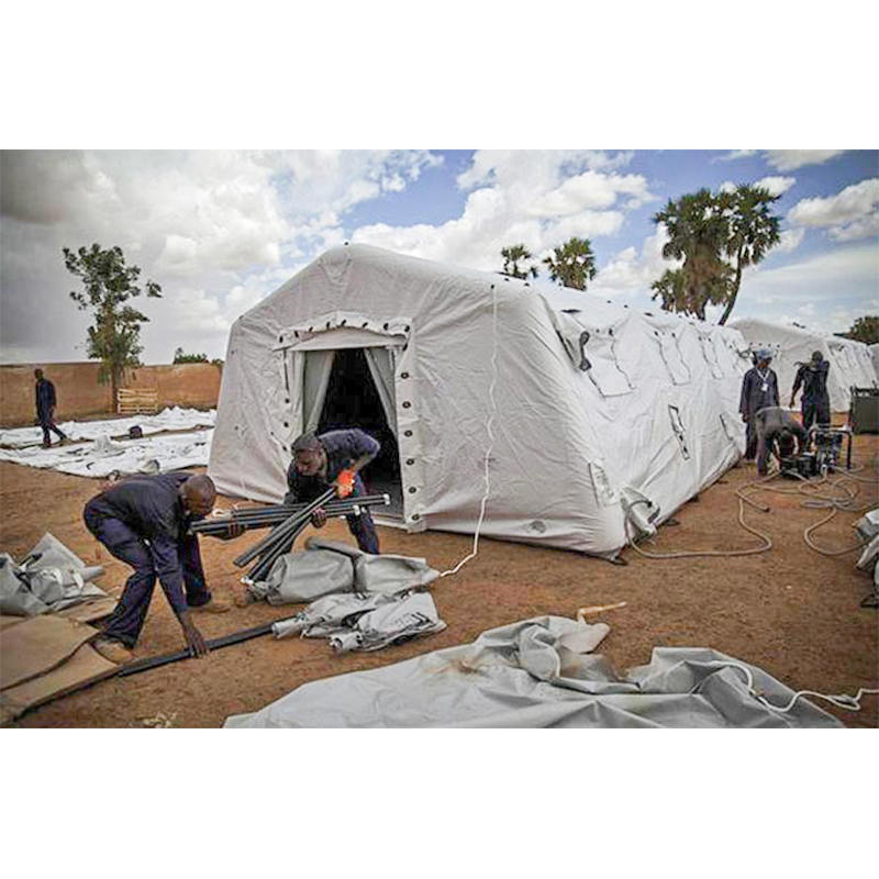 5.6x9.95m Dídean Imlonnaithe Mear Meán Ilchuspóireach Puball Inséidte Íseal-Bhrú