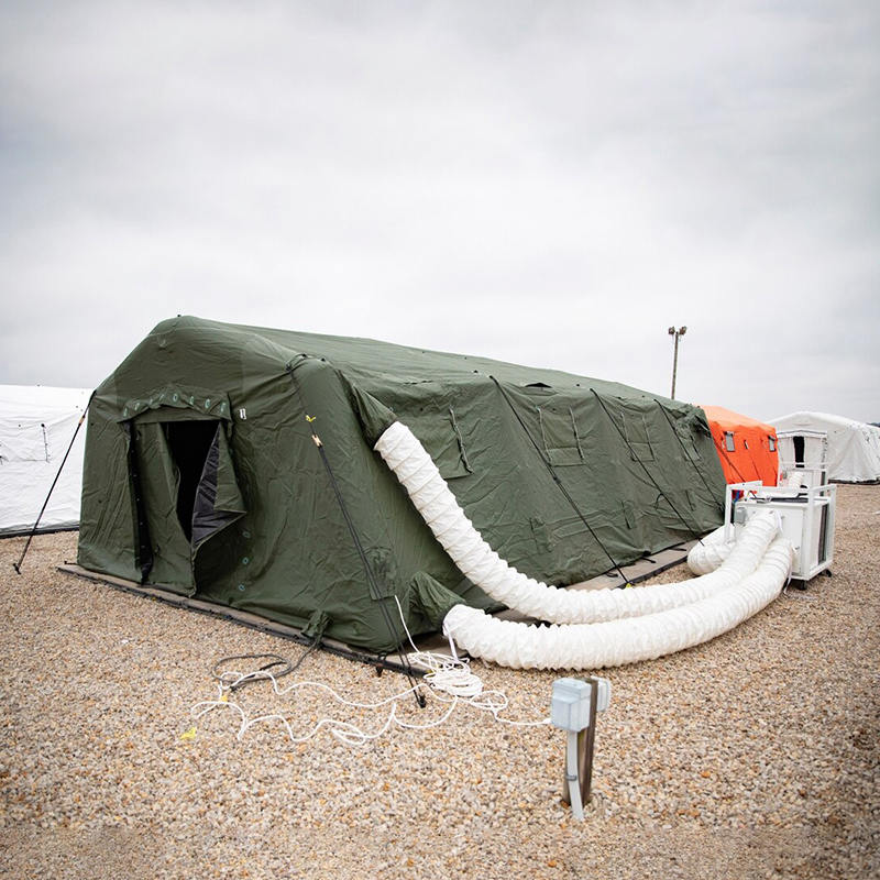 5.6x9.95m Dídean Imlonnaithe Mear Meán Ilchuspóireach Puball Inséidte Íseal-Bhrú