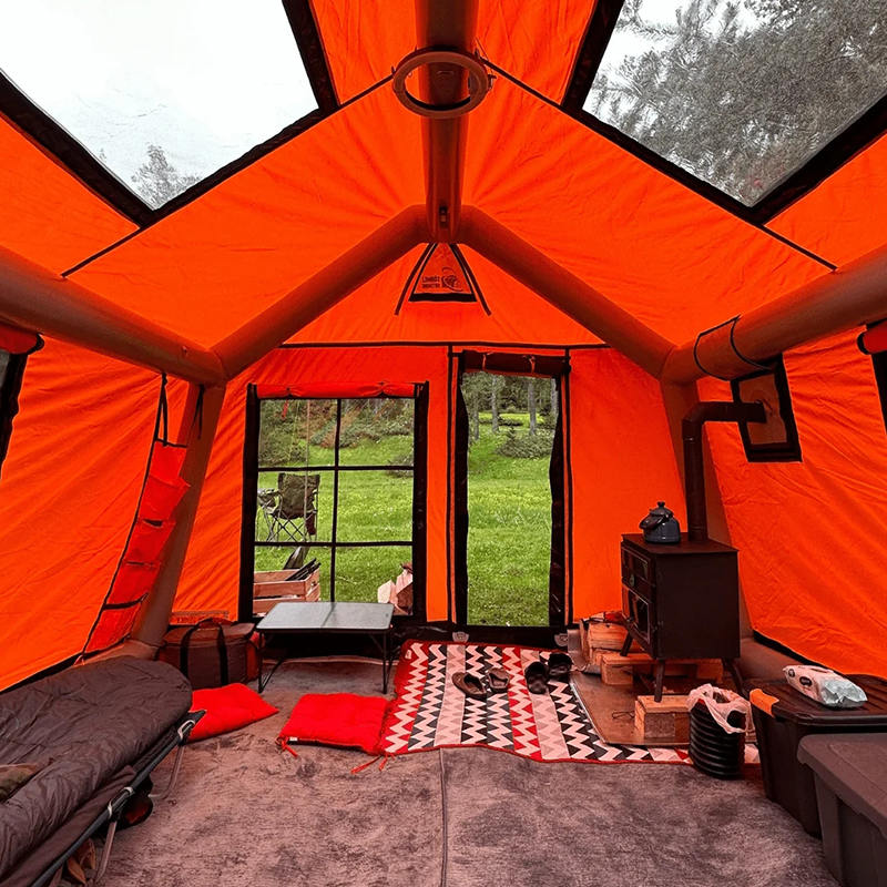 8-10 Duine Ceithre Séasúr Glamour Puball Campála Inséidte Fireproof agus Frith-Baictéarach