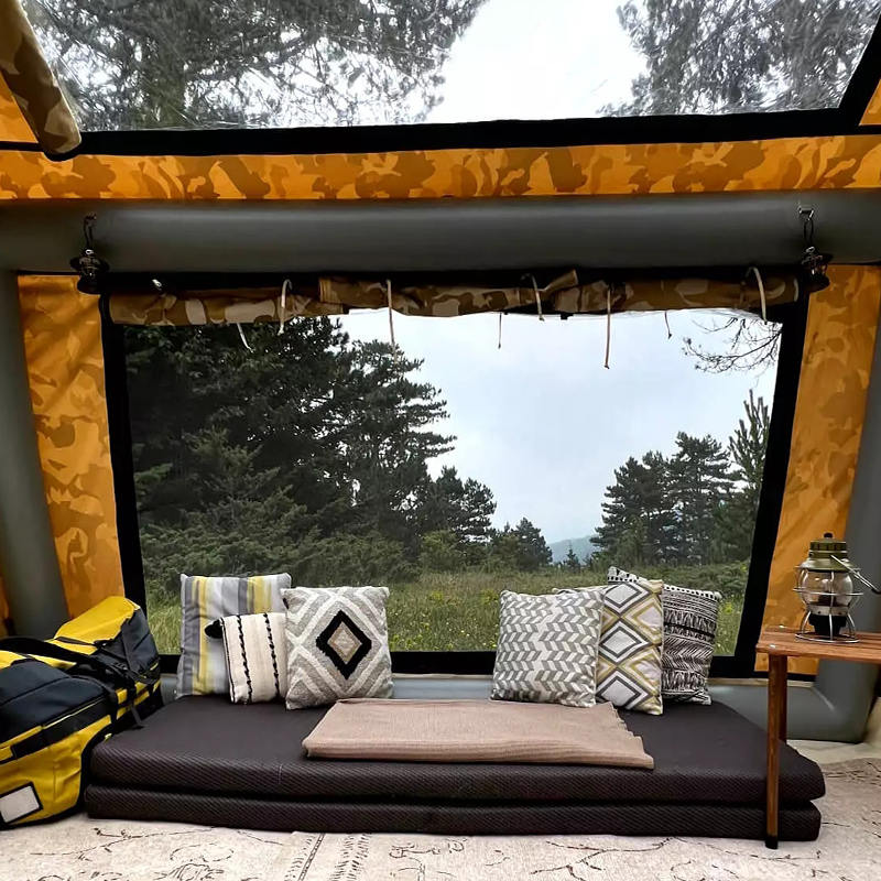 Phuball Campála Inséidte Lánléargas 8-10 Duine Ceithre Séasúr