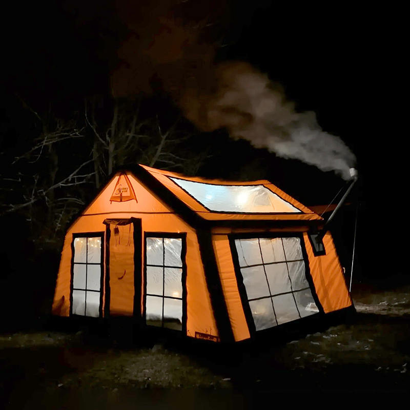 Phuball Campála Inséidte Lánléargas 8-10 Duine Ceithre Séasúr