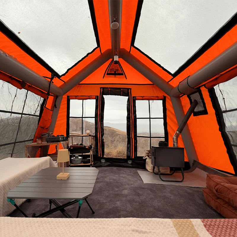 Phuball Campála Inséidte Lánléargas 8-10 Duine Ceithre Séasúr