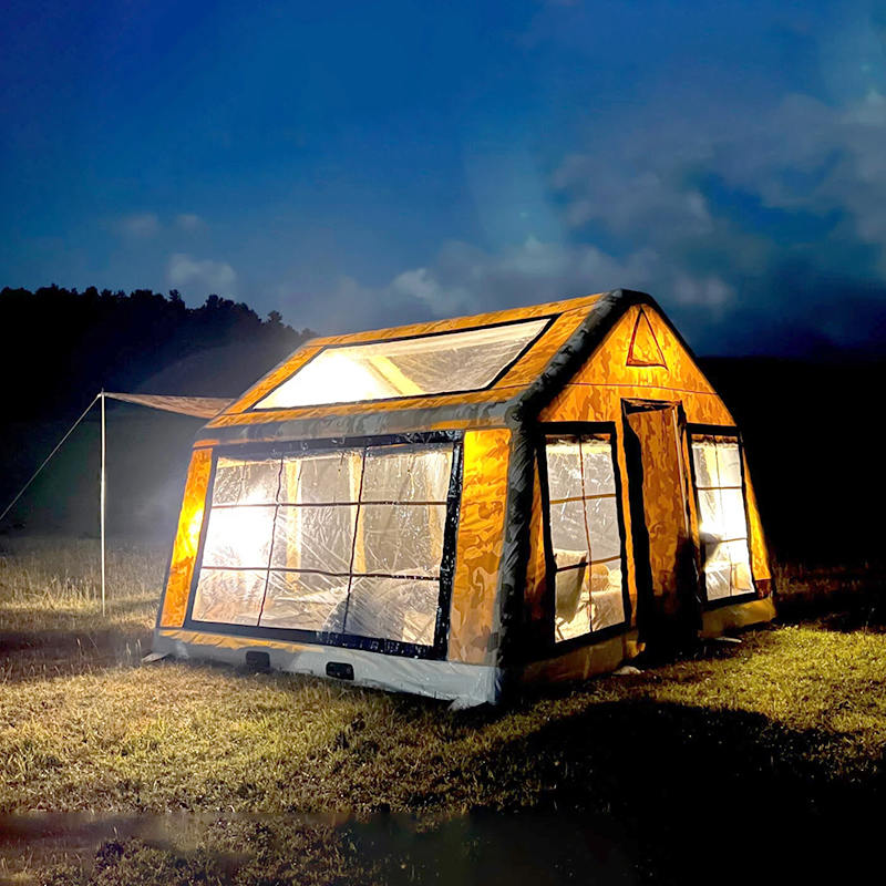 Phuball Campála Inséidte Lánléargas 8-10 Duine Ceithre Séasúr