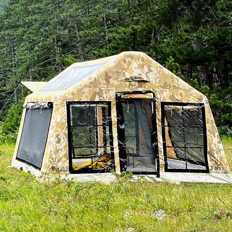 Phuball Campála Inséidte Lánléargas 8-10 Duine Ceithre Séasúr