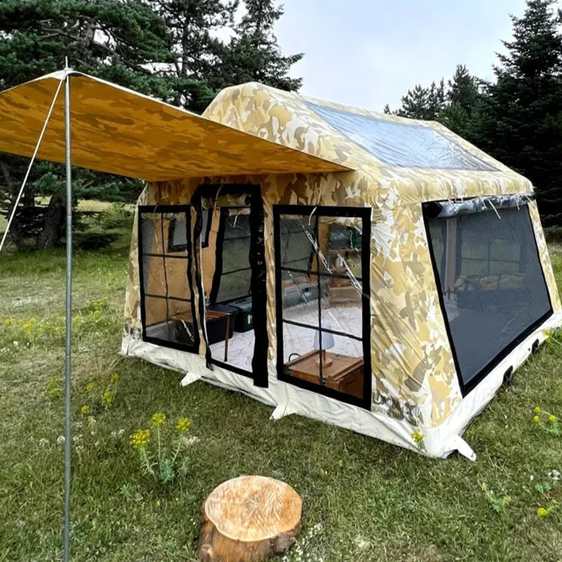 Phuball Campála Inséidte Lánléargas 8-10 Duine Ceithre Séasúr