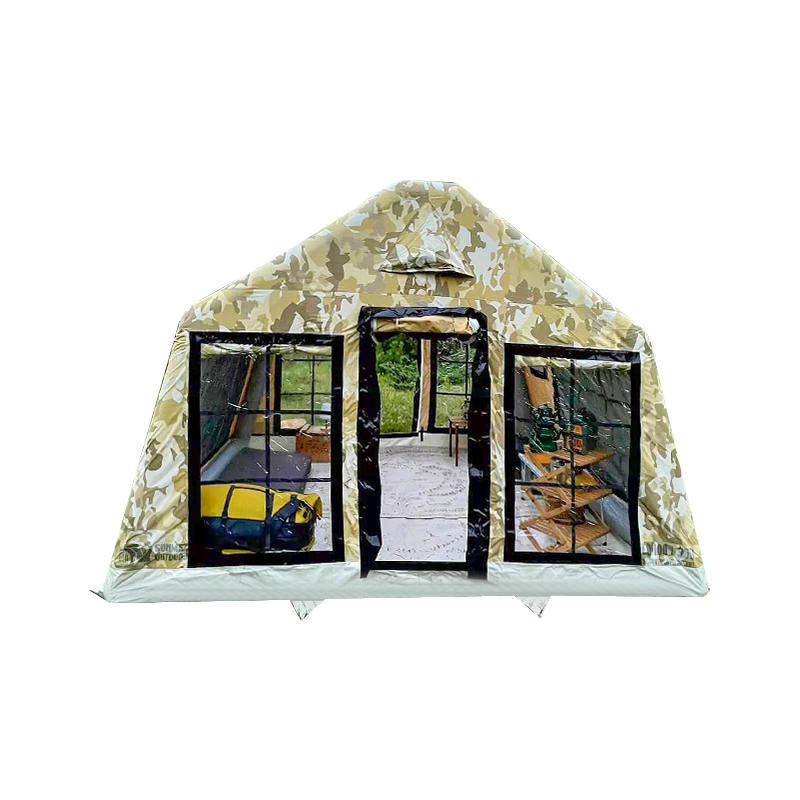 Phuball Campála Inséidte Lánléargas 8-10 Duine Ceithre Séasúr