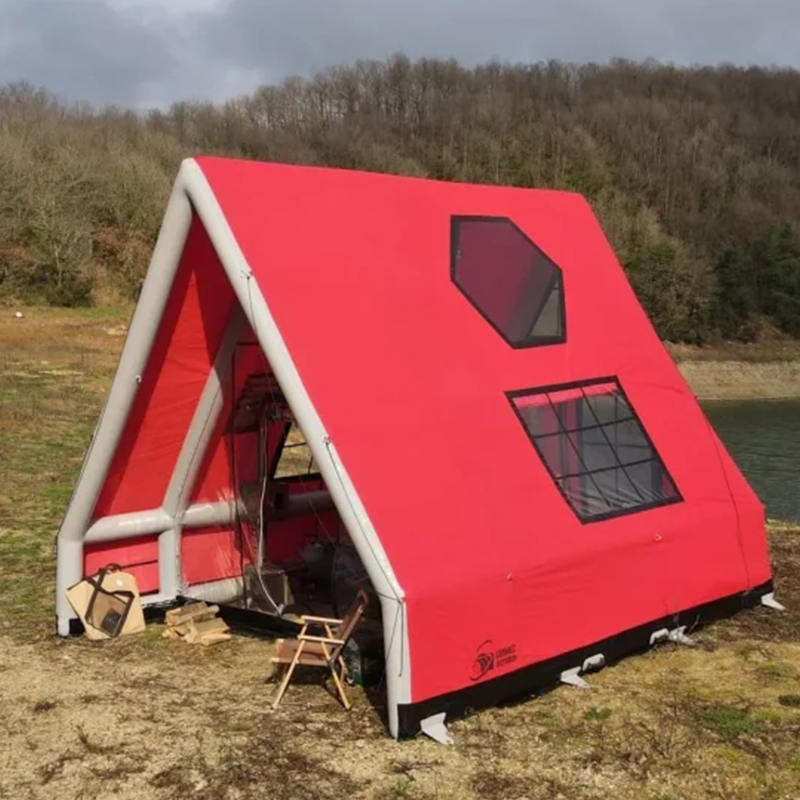 8-10 Duine Ceithre Séasúr Puball Aeir Inséidte Uiscedhíonach le haghaidh Campála